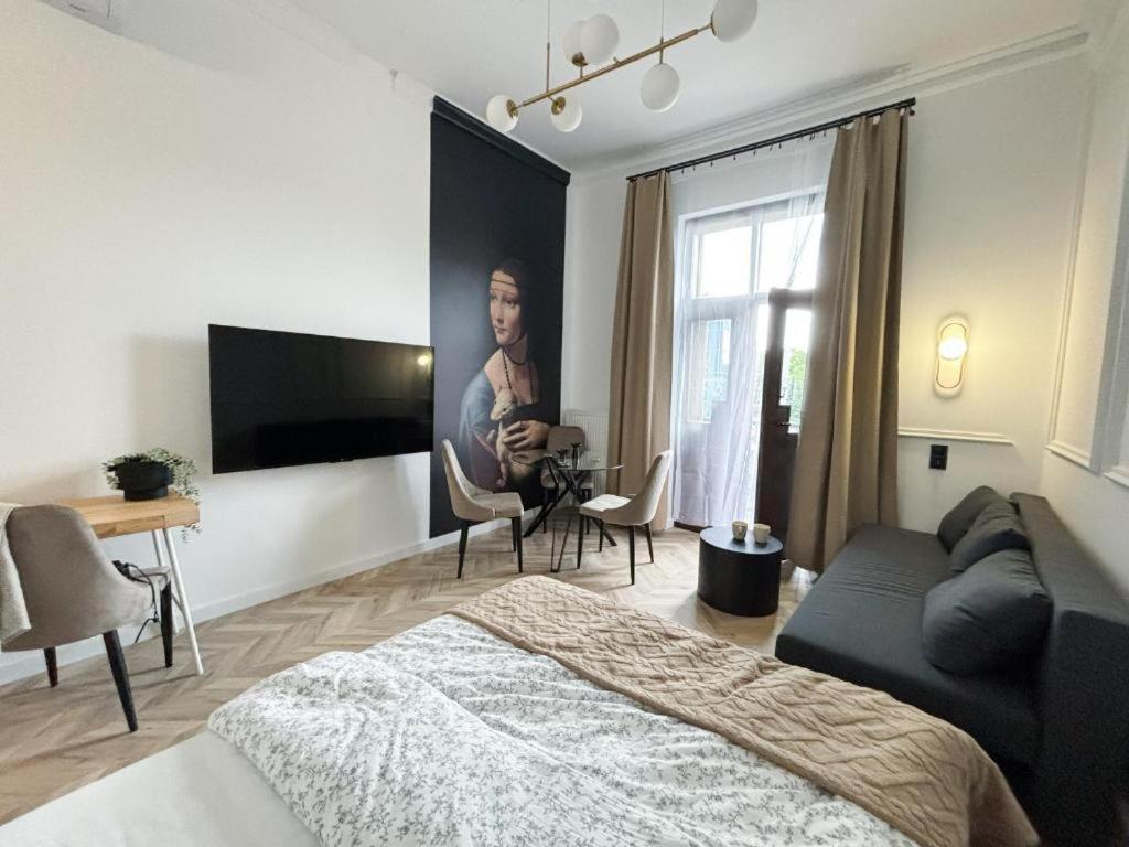 Lion Apartments - Premium Studio With Balcony كراكوفيا المظهر الخارجي الصورة